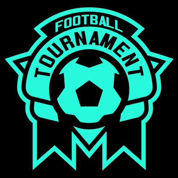 Tournament Football logo template Thumbnail
