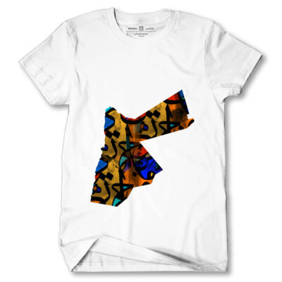 Jordan Map 3 Tshirt Thumbnail