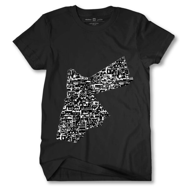Jordan Map 2 Tshirt Thumbnail