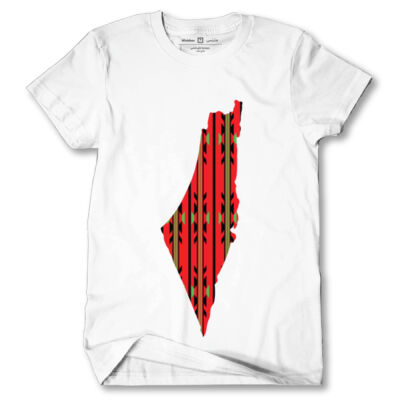 Palestine Map 5 Tshirt Thumbnail